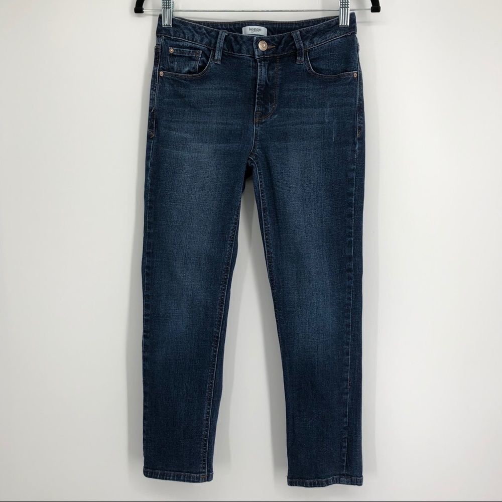 KENSIE‎ Cropped Jeans Size 2 Dark Wash